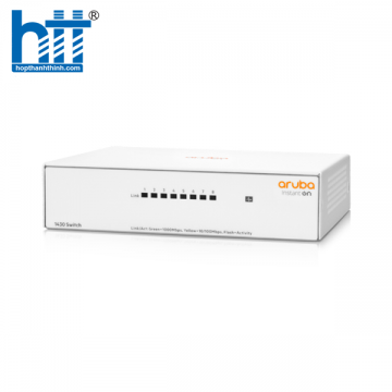 Switch Aruba Instant On 1430 8G R8R45A (Gigabit (1000Mbps)/ 8 Cổng/ Vỏ Thép)