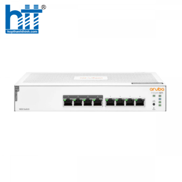 Switch Aruba Instant On 1830 8G JL811A 65W (Gigabit (1000Mbps)/ 8 Cổng/ Smart Switch/ 4 cổng PoE/ Vỏ Thép)