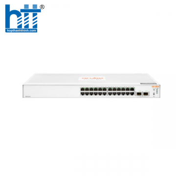 Switch Aruba Instant On 1830 24G JL812A (Gigabit (1000Mbps)/ 24 Cổng/ 2 SFP/ Smart Switch/ Vỏ Thép)