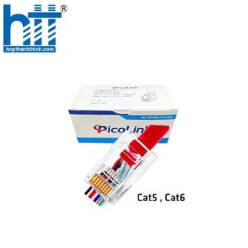 Hạt mạng Cat5/cat6 UTP Xuyên Thấu PICOLINK