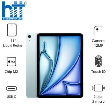 Máy tính bảng Apple IPad Air 6 11inch Wifi (8GB/ 128Gb/ Blue/ MUWD3ZA/A)