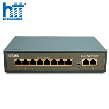 APTEK SF1082FP - Switch 8 cổng PoE không được quản lý