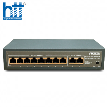 APTEK SF1082P - Switch 8 cổng PoE không được quản lý