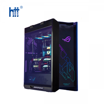 Vỏ Case Asus ROG Strix Helios GX601 Tempered Glass Gaming (Mid Tower/Màu Đen/Led RGB)