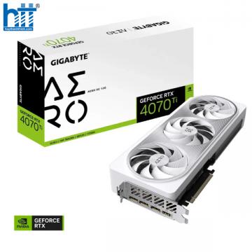 Card màn hình GIGABYTE GeForce RTX 4070 Ti AERO OC 12GB (GV-N407TAERO OC-12GD)
