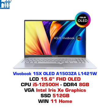 Laptop ASUS Vivobook 15X OLED A1503ZA L1421W