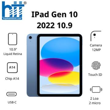 Máy tính bảng Apple IPad Gen 10 2022 10.9 Cellular MQ6K3ZA/A (64GB/ Blue)