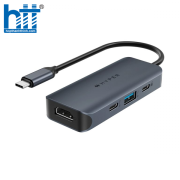 CỔNG CHUYỂN HYPERDRIVE NEXT 4 PORT USB-C HUB CHO LAPTOP/MACBOOK TYPE-C – HD4001GL