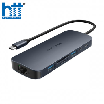CỔNG CHUYỂN HYPERDRIVE NEXT 10 PORT USB-C CHO LAPTOP/MACBOOK TYPE-C – HD4005GL