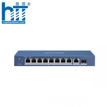 Switch GIGABIT 8 cổng PoE 1000M Hikvision DS-3E0510P-E/M