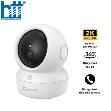 Camera WiFi EZVIZ CS-H6c Pro 2K+ 4MP (Quay quét, gọi qua app)