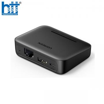 Thiết bị Printer Server qua mạng Lan hoặc Wifi Ugreen 10941