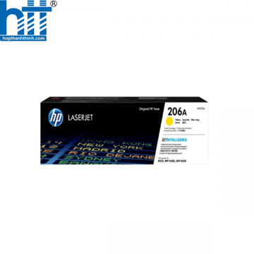 Mực hộp máy in laser HP 206A Yellow (W2112A)