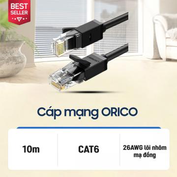 Dây Cáp Mạng Orico PUG-C6-100 CAT6 (10m)