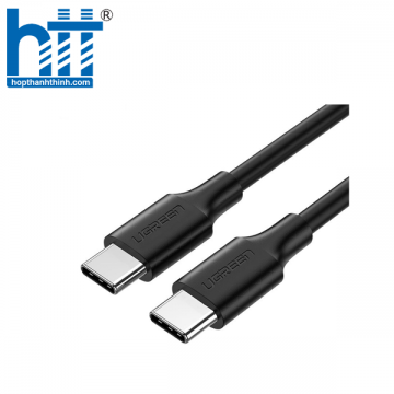 Ugreen 10306 2M màu đen USB type C 2.0 Cáp sạc và truyền dữ liệu từ máy tính ra điện thoại US286 20010306