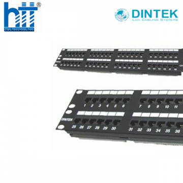 DINTEK Patch Panel Cat.5e UTP 2U 48P 19inch (1402-03020)