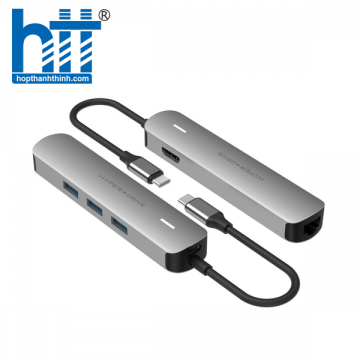CỔNG CHUYỂN HYPERDRIVE 4K HDMI 6-IN-1 USB-C HUB – HD233B