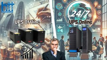 So Sánh UPS Offline và UPS Online: Sự Khác Biệt Quan Trọng Bạn Cần Biết