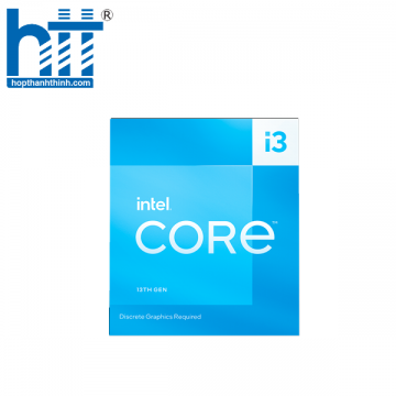 Intel Core i3 13100F / 3.4GHz Turbo 4.5GHz / 4 Nhân 8 Luồng / 12MB / LGA 1700