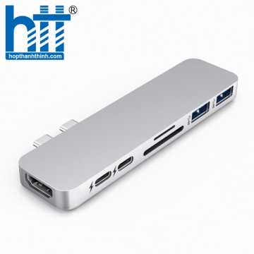 CỔNG CHUYỂN HYPERDRIVE DUO 7-IN-2 USB-C HUB FOR MACBOOK PRO/AIR GN28B