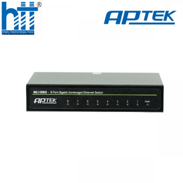 APTEK SG1080 - Switch 8 port Gigabit unmanaged