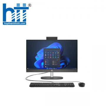 Máy tính để bàn HP ProOne 245 G10 AIO 8X185PA / AMD Ryzen 3 7320U/ 8GB DDR5 6400/ SSD 256GB/23.8 FHD Non-Touch/ USB Mouse & Keyboard/ W11H/ 1Y Onsite