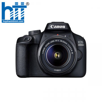 Máy ảnh KTS Canon EOS 3000D 1855 Màu đen