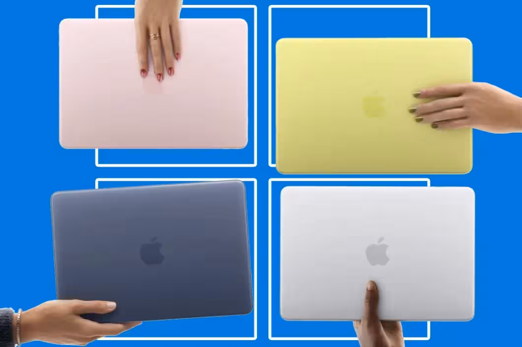 ộ sưu tập các phiên bản màu sắc thời thượng trên dòng MacBook mới.