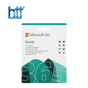 Phần mềm Microsoft 365 Family 6GQ-00083