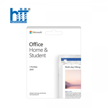 Phần mềm Microsoft Office Home and Student 2019 P6 (79G-05143)