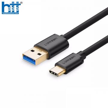 Ugreen 30934 1M cáp USB type C ra USB 3.0 sạc nhanh 3A và truyền dữ liệu 5gbps US184 20030934