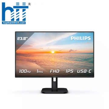 Màn Hình Philips 24E1N1300A 23.8 inch FHD IPS 100Hz 1ms USB-C