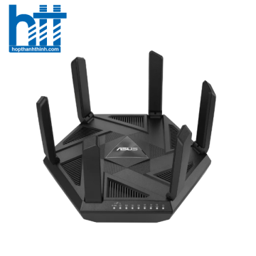 Bộ phát wifi 6 Asus RT-AXE7800 Tri-band (Chuẩn AX/ AXE7800Mbps/ 6 Ăng-ten ngoài/ Wifi Mesh/ Dưới 80 User)