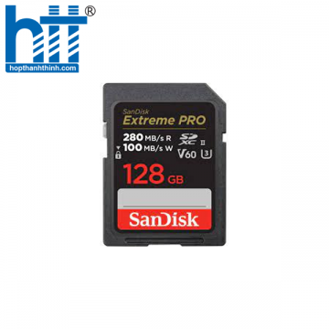 Thẻ nhớ 128GB SDXC Sandisk Extreme Pro SDSDXXY-128G-GN4IN
