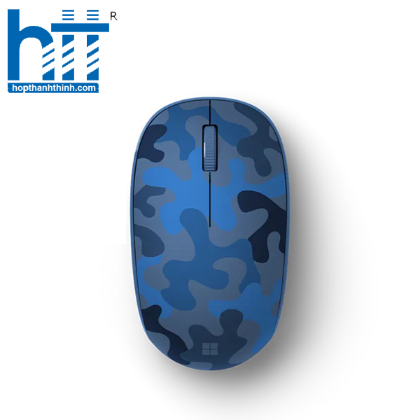 Chuột không dây Bluetooth Microsoft Camo (Màu rằn ri thẫm - xanh đen)