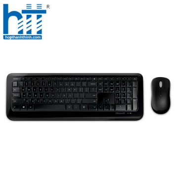Bộ bàn phím và chuột không dây Wireless 850 màu đen Microsoft