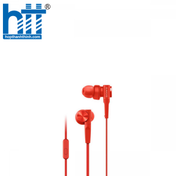 Tai nghe In-Ear Sony MDR-XB55AP/RQE Đỏ