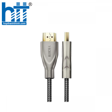Ugreen 50106 1M màu Đen Cáp tín hiệu HDMI chuẩn 2.0 dây bọc lưới đầu hợp kim cao cấp HD131 20050106