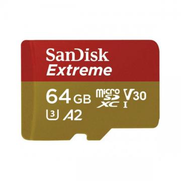 Thẻ nhớ 64GB Micro-SDHC SanDisk Extreme Action Camera V30 SDSQXA2-064G-GN6AA