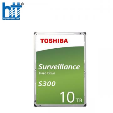 Ổ CỨNG HDD TOSHIBA SURVEILLANCE 10TB 3.5 INCH, 7200RPM, SATA, 256MB CACHE (HDWT31AUZSVA)