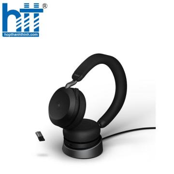 Tai nghe Jabra Evolve2 75 UC Stereo Stand Black - Link380a