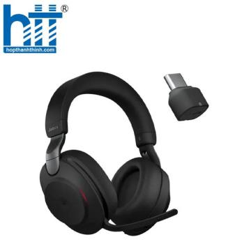 Tai nghe Jabra Evolve2 85 MS Stereo Black - Link380c 