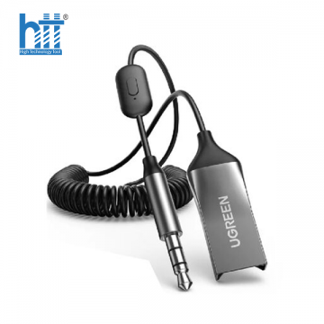 Bộ thu Bluetooth 5.0 dây lò xo tiện lợi, chống rối UGREEN 70603