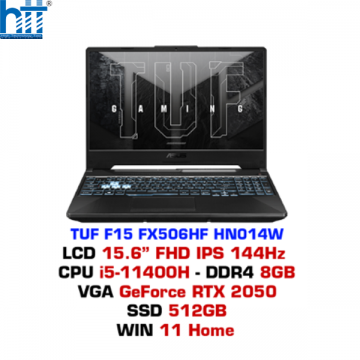 Laptop gaming ASUS TUF Gaming F15 FX506HF HN014W