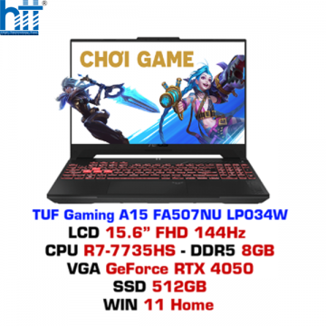 Laptop gaming ASUS TUF Gaming A15 FA507NU LP034W