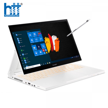 Laptop Đồ họa ConceptD 3 Ezel Pro CC314-72P-75EG (NX.C5KSV.001 ) (i7 10750H/16GB RAM/1TB SSD/Quadro™ T1000/14 inch FHD Touch/Bút/Win10 Pro/Trắng)