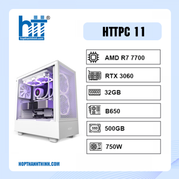 HTT AMD 11 (AMD R7 7700/ B650 / 32GB RAM/ 500GB SSD/ RTX 3060 / 750W)