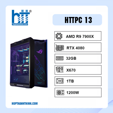 HTT AMD 13 (AMD R9 7900X/ X670 / 32GB RAM/ 1TB SSD/ RTX 4080 / 1200W)