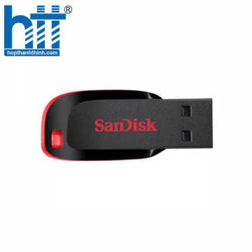 USB SanDisk CZ50 Cruzer Blade 64Gb USB2.0 (Màu đen)