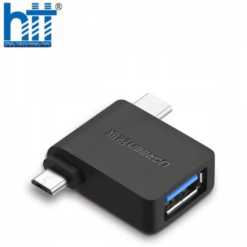Đầu Micro USB + USB-C OTG USB 3.0 Ugreen 30453